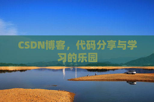 CSDN博客，代码分享与学习的乐园